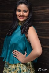 Sreemukhi at O Pilla Nee Valla Movie Audio Launch